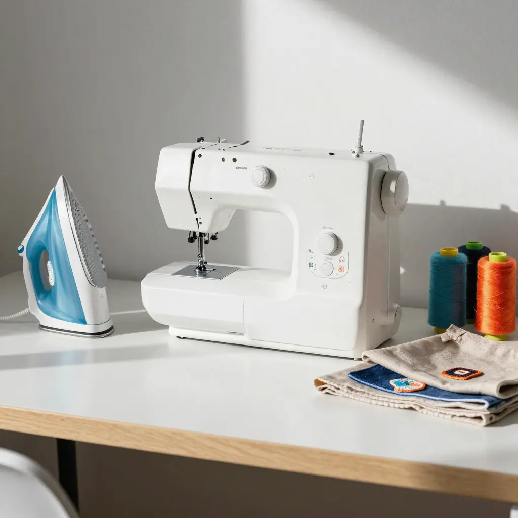 Fabric repair workshop equipment